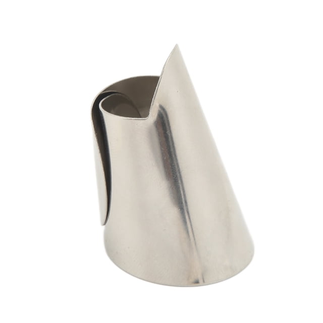 Protector de dedos de acero inoxidable a prueba de óxido Protector de dedos de corte ajustable para cocina doméstica