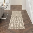 thumbnail image 2 of Nourison Jubilant Trellis Taupe 2'3" x 7'3" Area Rug, (2x7), 2 of 6