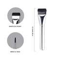 thumbnail image 3 of Professional Makeup Brush for Liquid Foundation, Powder, Eyeshadow - Lightweight, Soft, Natural Finish - Aluminum Handle Cosmetic Tool (Silver), 3 of 7
