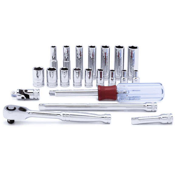 TITAN 21-PC 1/4" DR METRIC SOCKET SE