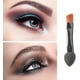 thumbnail image 2 of Eye Make Up Brush Double Headed Eye Shadow Brush Black Eyeshadow Applicator Sponge Eyeshade Tool For Concealer Powder Cream Blush Makeupblack20 Pcs, 2 of 5