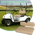 thumbnail image 6 of golytefs Golf Cart Front Seat Cushion Set for Ezgo Medalist Txt 1994-2013 Models (Beige), 6 of 9