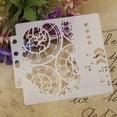 thumbnail image 1 of New Design Alphabet/Clock/House Plastic Layering Stencils DIY Painting Scrapbooking Cake Template Coloring Crafts Paper Card, 1 of 7