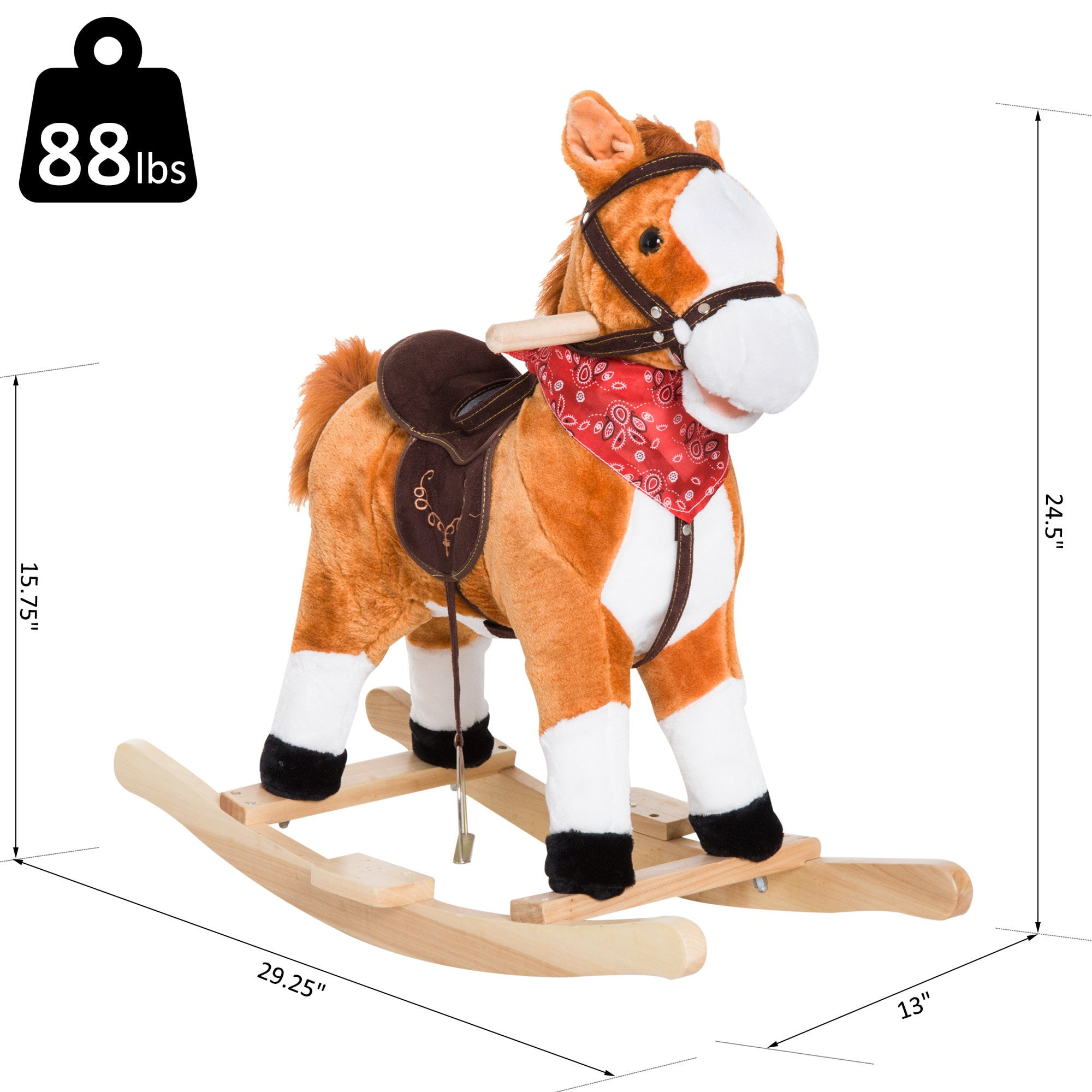 toy horse that moves and neighs
