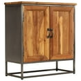 thumbnail image 1 of vidaXL Sideboard Recycled Teak and Steel 65x30x70 cm, 1 of 5