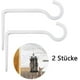 thumbnail image 1 of Soporte para plantas de 2 piezas, colgador para plantas de hierro colgante, gancho para colgar macetas de pared Adepaton LN-2135-2, 1 of 6