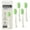Snow White, variant on Brushmo One Replacement Toothbrush Heads with Tongue Cleaner Compatible Only with Philips ONE by Sonicare, Soft DuPont Bristles, 4-Pack, Snow White