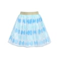 thumbnail image 1 of Girls Skirt Blue Bow Tie Sparkling Tutu Dancing Dress 9-10 Years, 1 of 6