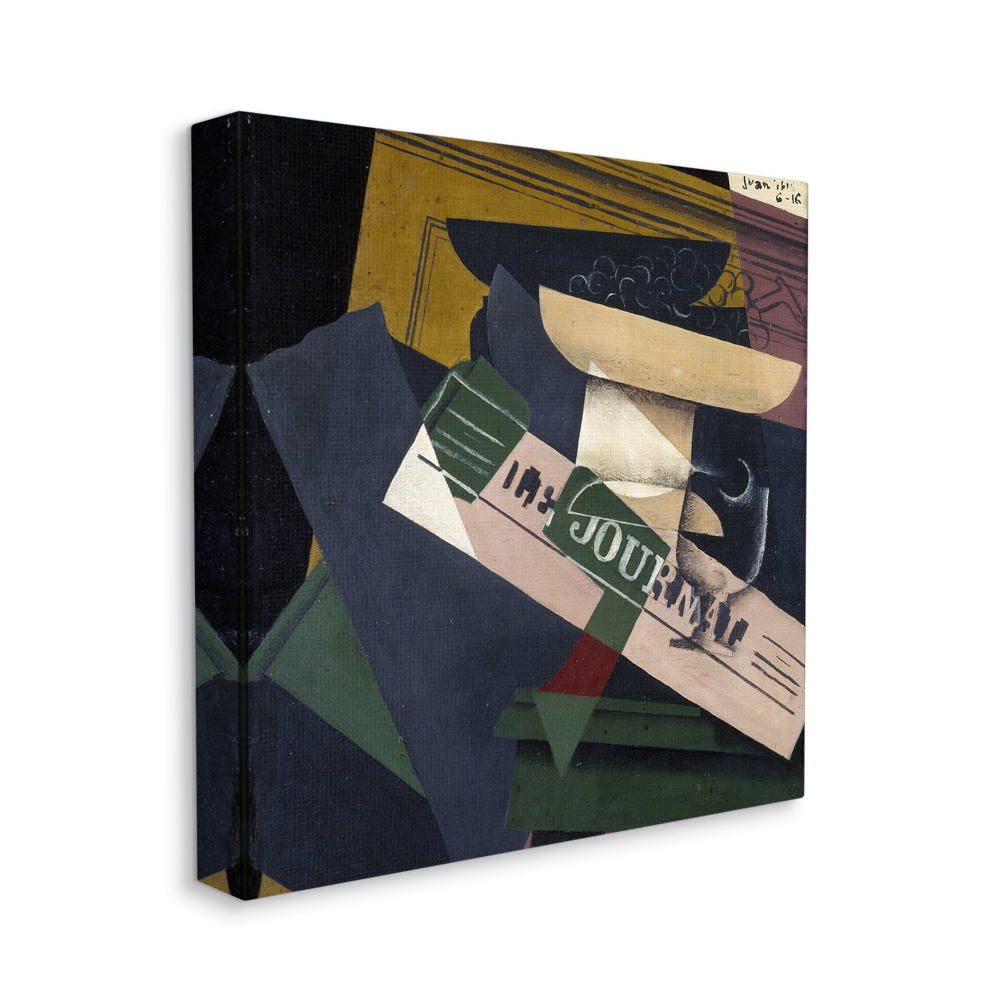 Stupell Industries Le Raisins Juan Gris Classic Abstract Painting Painting Gallery Wrapped Canvas Print Wall Art, Design by one1000paintings