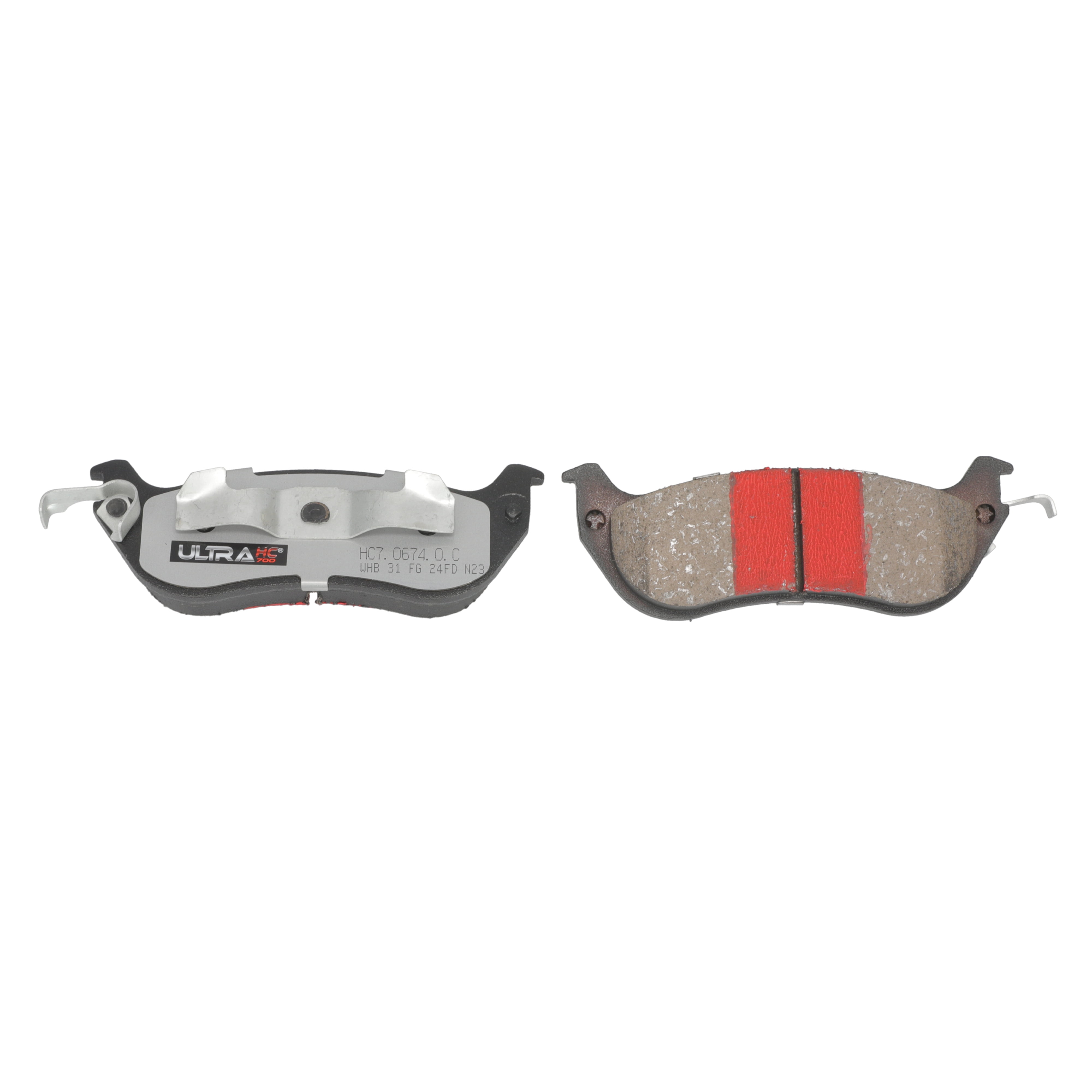UltraHC 700 Brake Pad Set, Rear HC7.0674.0.C, Ford Crown Victoria 2002-1996