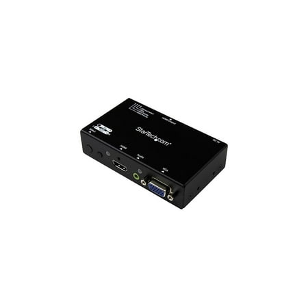 UPC: 0065030858427 | StarTech.com VS221VGA2HD 2×1 HDMI + VGA to HDMI Converter Switch w/ Automatic and Priority Switching – 1080p