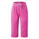 thumbnail image 3 of Pantalones capri de color liso y cintura media para niñas: pantalones informales elásticos y estilizantes, 3 of 4
