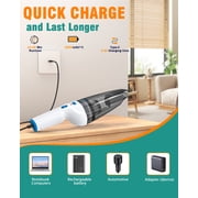 SEANEL Handheld Vacuum Cordless, 9.5KPA Hand Vacuum Cleaner, Portable Lightweight for Home Car Pet, New