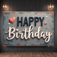 thumbnail image 5 of Rustic Design Birthday Party Banner Wooden Backdrop Sign for Birthday Party Indoor Decoration Event Celebration, 5 of 9