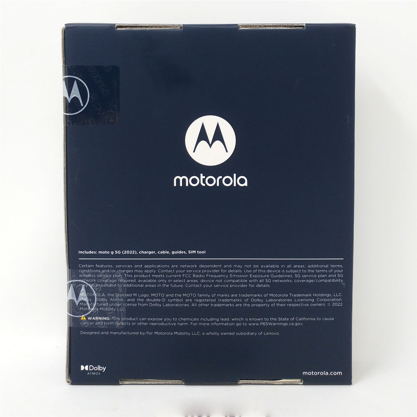Motorola Moto G 5G 64GB  Unlocked 4GB RAM XT2213-3 Cell phone  Moonlight Gray
