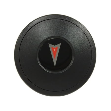 Arrow Fixed Wheel - Volante Steering Wheels S9 Horn Button; w/Pontiac Red Arrow Emblem; 9-Bolt Pressure Fit