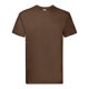 thumbnail image 1 of Fruit Of The Loom - Camiseta Básica de manga corta de  superior para hombre (Chocolate), 1 of 3