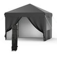 thumbnail image 1 of Carpa Plegable 3x3m – Impermeable – 4 Paredes Laterales – Protección UV – Fácil de Armar – Picnic, Playa, Camping y Eventos – Negro, 1 of 7