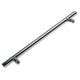 thumbnail image 2 of GlideRite 6-5/16 in. Center Solid Modern Cabinet Bar Pull, Polished Chrome, 2 of 4