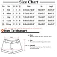 thumbnail image 3 of Lenpel Jean Shorts for Women Trendy Elastic High Waisted Mid Thigh Cargo Denim Shorts Summer Casual Shorts with Pockets, 3 of 7