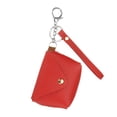thumbnail image 1 of Llave de monedero Uxcell, mini llavero de bolsa tote lindo, pouch para auriculares, bolsa de monedas, encanto de monedero rojo, 1 of 7
