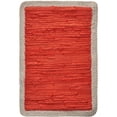 thumbnail image 3 of Ox Bay Zest Set of 4 Cotton Placemats, Red/Cream Bordered, 3 of 4