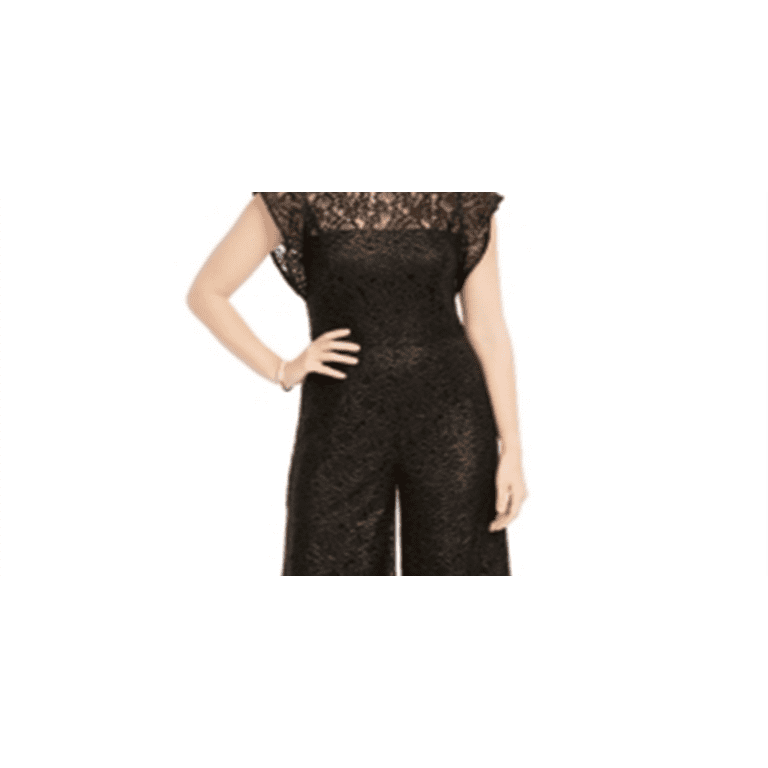 Donna ricco sales lace jumpsuit