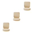 thumbnail image 1 of Baohd Computer Chair Cover Swivel Chair Cover Rotating for Chair Beige Backrest + Cushion Cover 3Set, 1 of 6