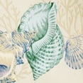 thumbnail image 5 of Clearwater Coastal Shells Dreaming of the Sea Cool Blue Tones Piped Rectangle Pillow 14 x 20, 5 of 5
