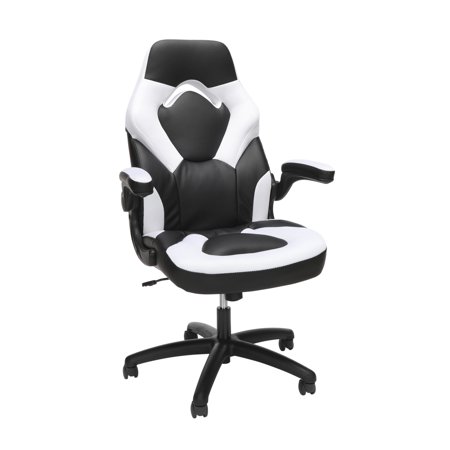 RESPAWN 3085 Gaming Chair - Gamer Chair and Computer Chair Gaming Chairs Office Chair with Integrated Headrest Gaming Chair for Adults Office Chairs Adjustable Tilt Tension & Tilt Lock - White