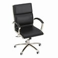 thumbnail image 3 of Bush Furniture Somerset Mid Back Leather Executive Office Chair in Black, 3 of 3