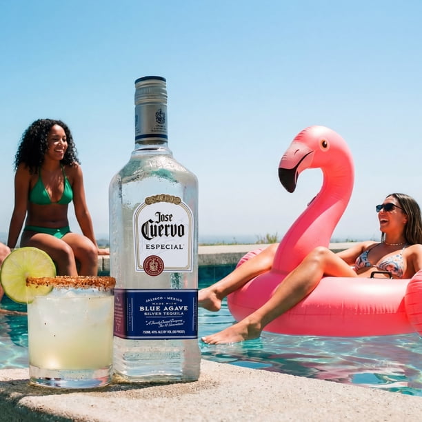 Jose Cuervo Especial Silver Tequila, 40% ABV, 750ml for Bars