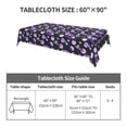 thumbnail image 6 of Tablecloth Flower Pattern Background Table Cloth For Rectangle Tables Waterproof Resistant Picnic Table Covers For Kitchen Dining/Party(60x90in), 6 of 6