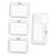 thumbnail image 5 of unbranded 4Ud Plantillas De Transparentes Para Sobres Y Tarjetas De Invitación, 5 of 8