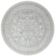 thumbnail image 2 of SAFAVIEH Reflection Lynna Traditional Area Rug, Light Grey/Cream, 5' x 5' Round, 2 of 7
