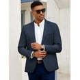 thumbnail image 3 of COOFANDY Mens Casual Sport Coat Modern Fit Blazer Premium Office Casual Business Suit Jacket, 3 of 7