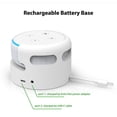 thumbnail image 5 of Liboer 10400mAh Battery Base for Echo Dot 3rd Gen, Portable Rechargeable Stand Holder, White, 5 of 6