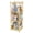 3-Tier, variant on Stuffed Animal Zoo Storage Cage, 41'' Extra Large Toy Storage Bin Display for Kids Room, Playroom, Plushies, Stuffy, Toys Organizer Holder Basket, Wood