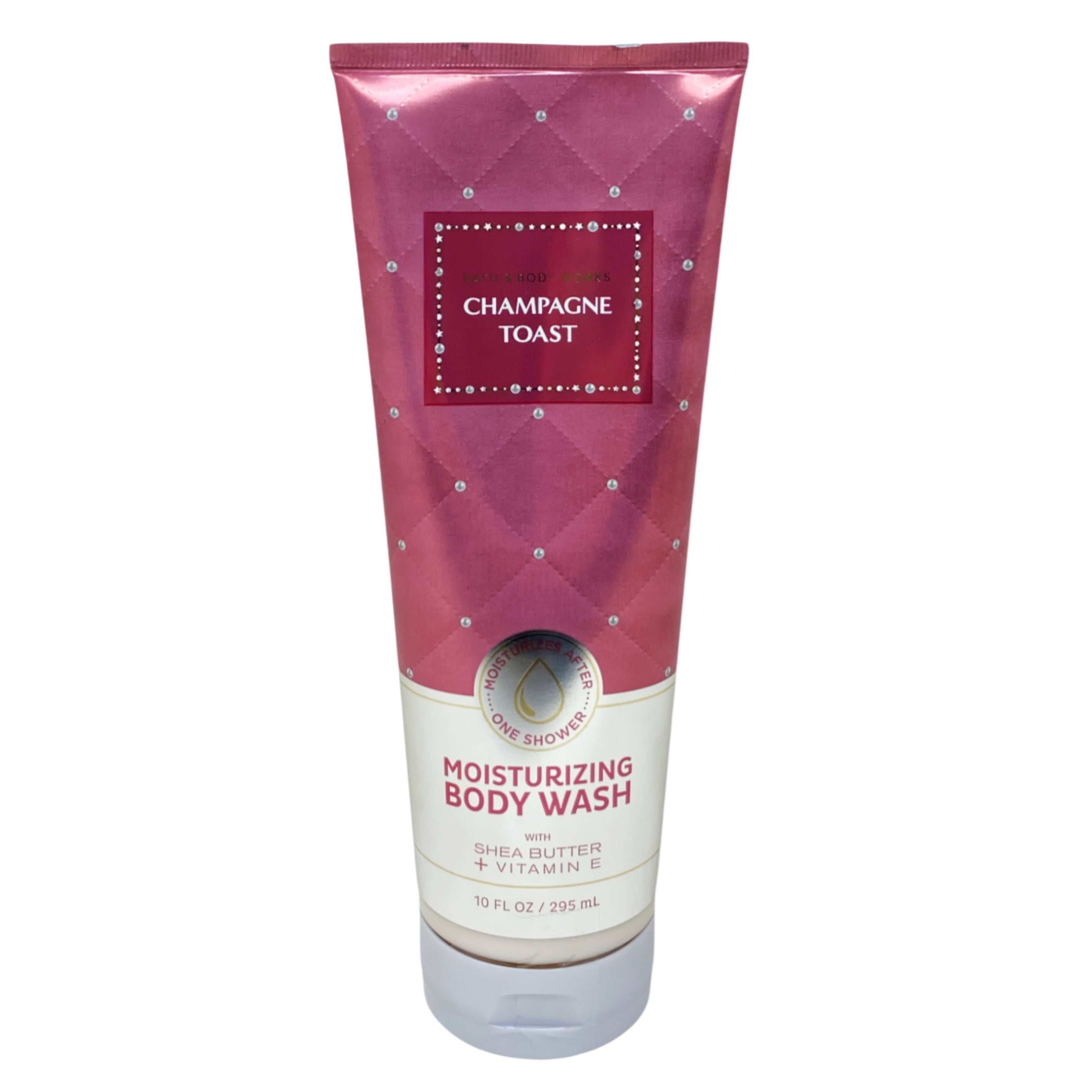 Bath & Body Works Champagne Toast 2 Moisturizing Body Washes with a Himalayan Salts Springs Bar Soap