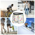 thumbnail image 7 of Men's Boxer Briefs, Summer Bird Pineapple Soft Comfy Mens Underwear Boxer Briefs Breathable With Widen Waist, 7 of 7