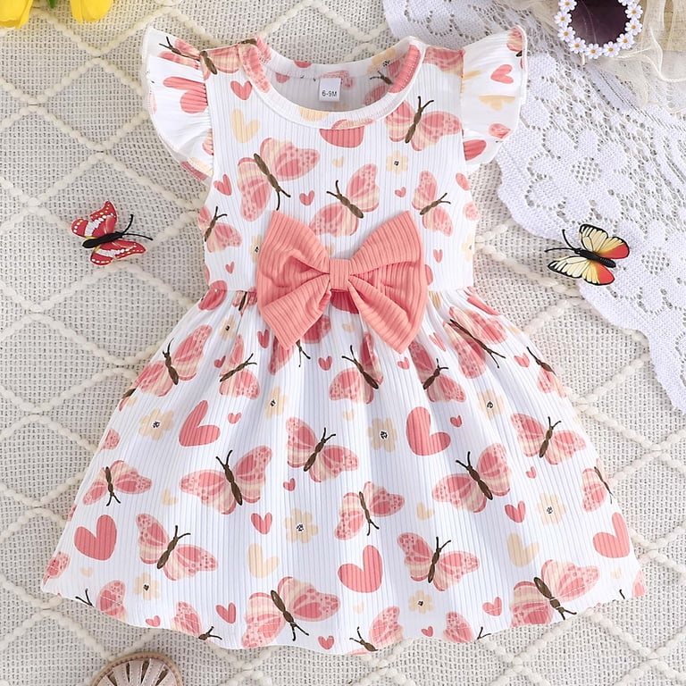Gunia Baby Girl Dress 2-Pack Outfits Casual Sleeveless Bow Knot Ruffled Hem Two Piece Set Infant To 3 Years Flower Girls Dresses,Pink 6-9 Months - Walmart.com Gunia Baby Girl Dress 2-Pack Outfits Casual Sleeveless Bow Knot Ruffled Hem Two Piece Set Infant To 3 Years Flower Girls Dresses,Pink 6-9 Months - Walmart.com