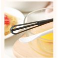 thumbnail image 4 of Mini Whiskey Plastic Ball Manual Handle Egg Mixer Blender Kitchen Tools 5 PCS (Black and White), 4 of 5