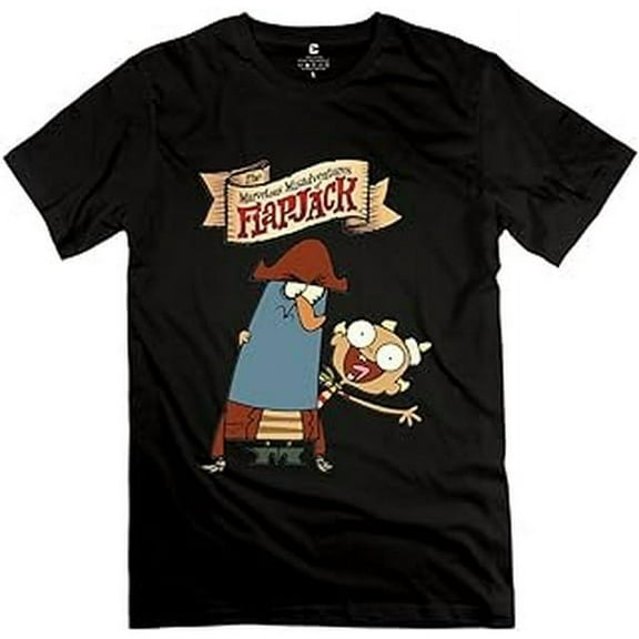 100% cotton tshirts men tee Men's THE MARVELOUS misadventures OF flapjack custom casual natural t-shirt mjensen