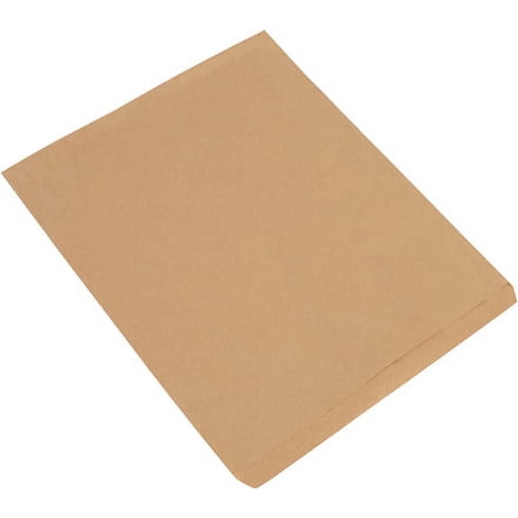 SSBM 15x18", 500 Case, Kraft Flat Merchandise Shipping Bags