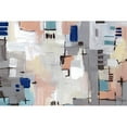 thumbnail image 3 of Lera 24x17 Black Modern Framed Museum Art Print Titled - Intertwining Grid I, 3 of 5
