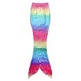 thumbnail image 5 of Canis Girls Mermaid Tail Swimmable Bikini Set (7-8 T), 5 of 6