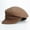 Camel, variant on Women Wool Navy Cap Beret Hat Autumn Winter Warm Short Brim Adjustable Sailor Hat