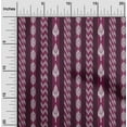 thumbnail image 1 of oneOone Silk Tabby Fabric Stripe Ikat Fabric Prints By Yard 42 Inch Wide, 1 of 4
