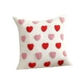 thumbnail image 2 of Home Decor Holiday Advent Throw Pillow Covers With Hearts Decorative Throw Pillow Covers For Couch Sofa Living Room Couple Present Valentine Pillow Case Valentines Day Decorations, 2 of 4