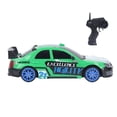thumbnail image 2 of Potente coche de carreras RC verde 1/24 con fácil deriva: perfecto para niños y adultos, 2 of 10
